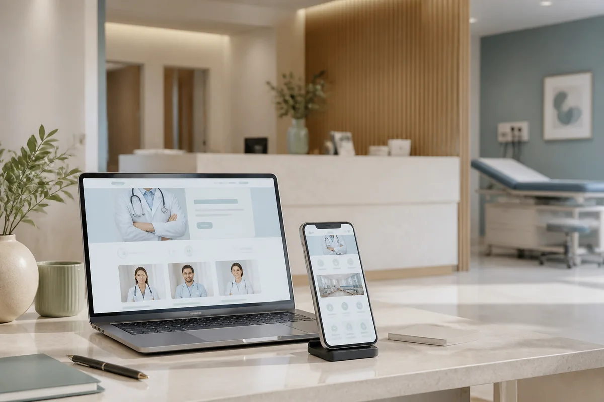 Ejemplo de landing page para consultorio médico