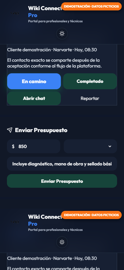 Trabajo urgente aceptado