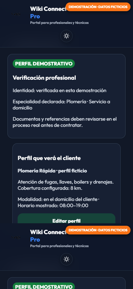Perfil profesional